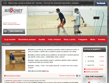 Tablet Screenshot of e-ricochet.cz